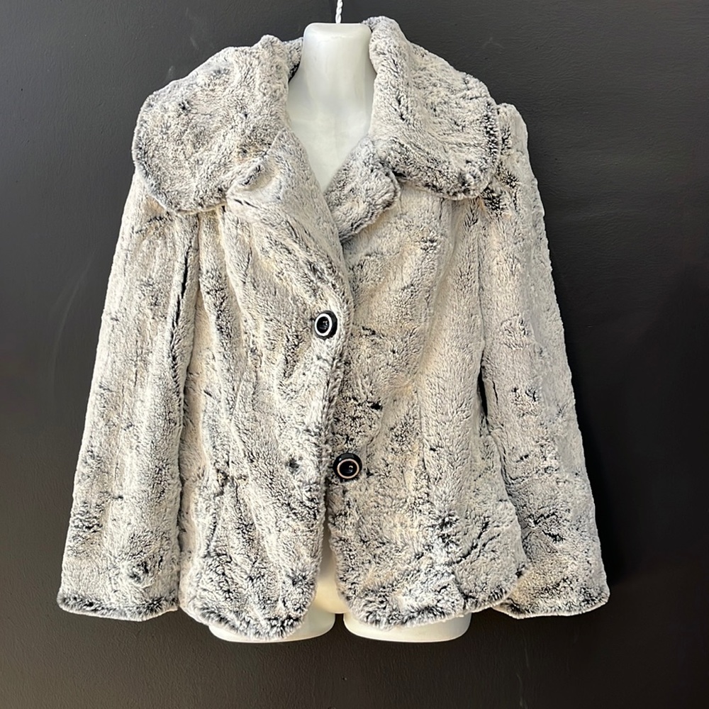 Faux Chinchilla Jacket